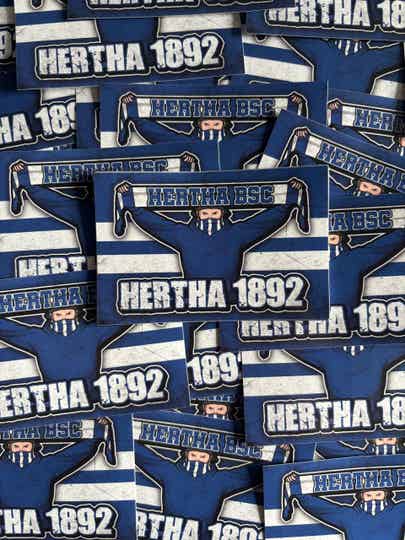Hertha 1892 Aufkleber