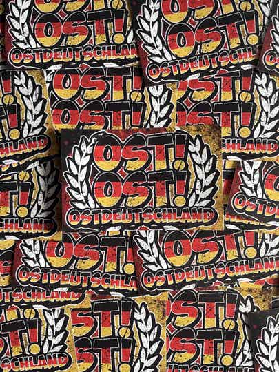 Ost! Ost! Ostdeutschland Aufkleber