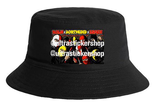 Köln X Dortmund X Essen bucket hat
