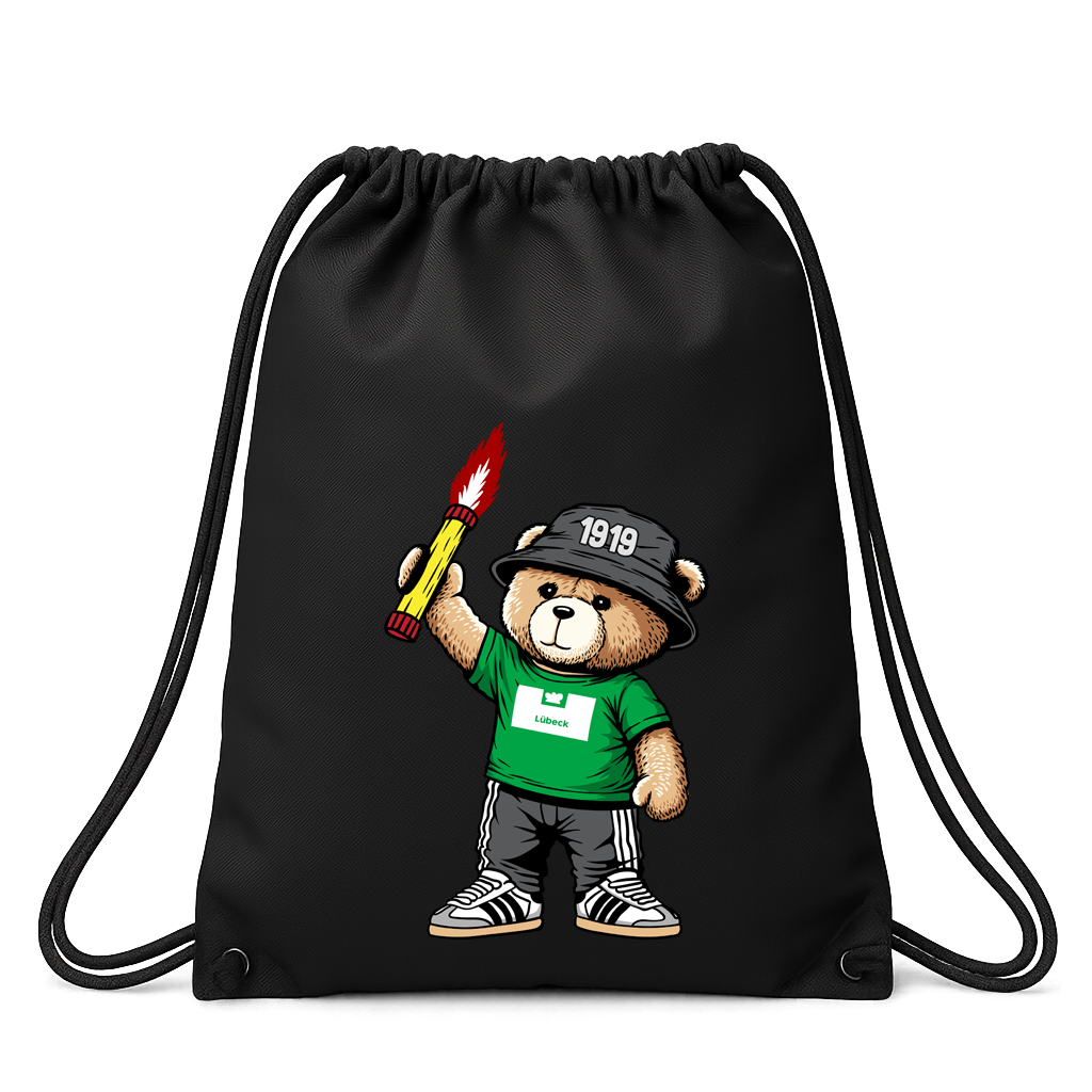 Lübeck 1919 Bär Sackpackung