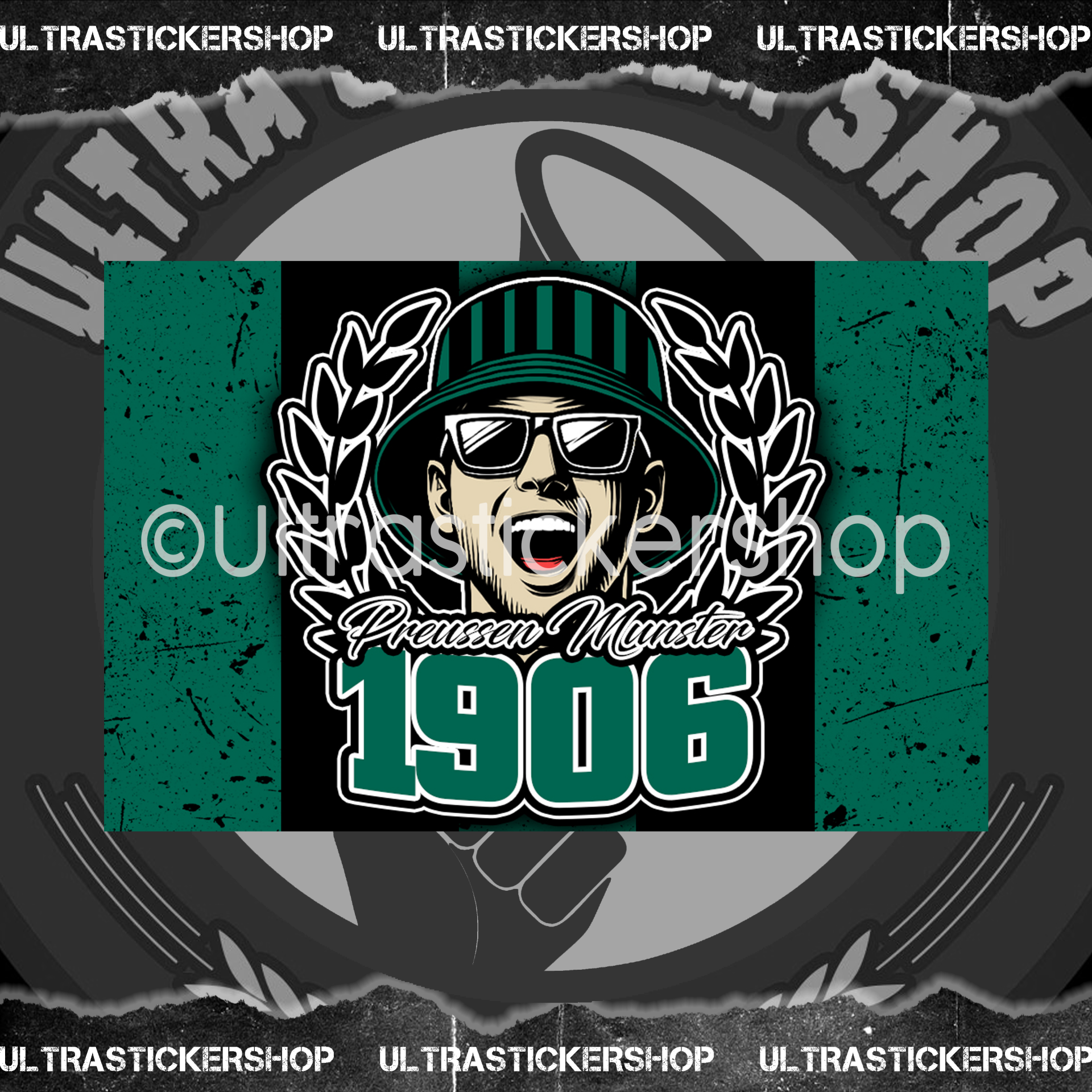 Preussen Münster 1906 Flagge