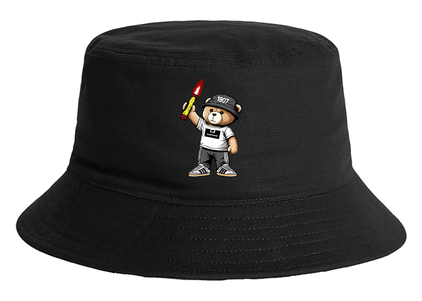 Saarland 1907 Bär bucket hat