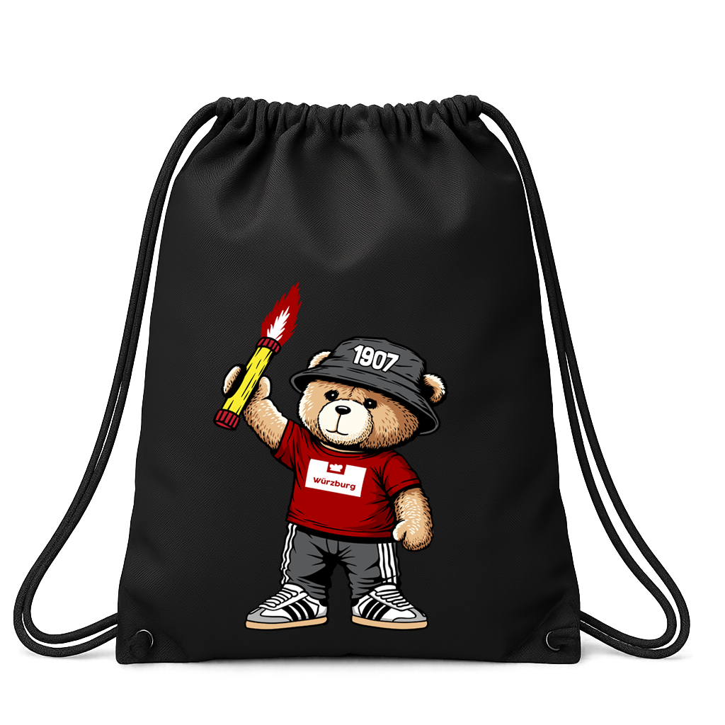 Würzburg 1907 Bär Sackpackung