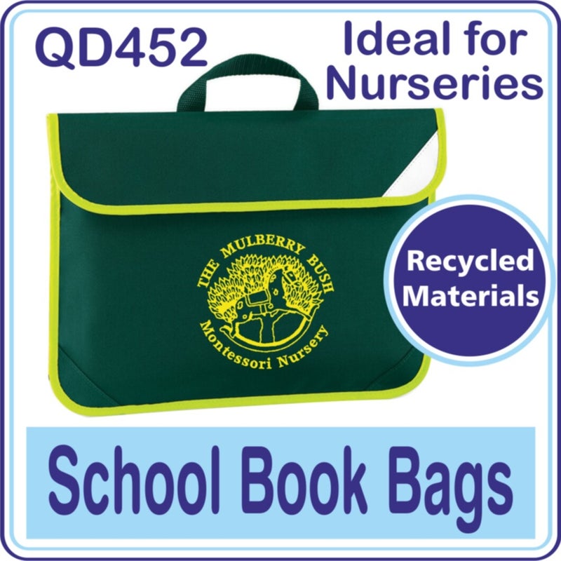 QD452 Enhanced-vis Book Bag / Standard Book Bags | School Book Bag for ...