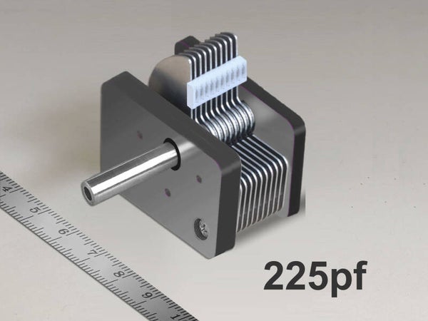 Variable capacitor air spaced 225pf / 250pf / 275pf
