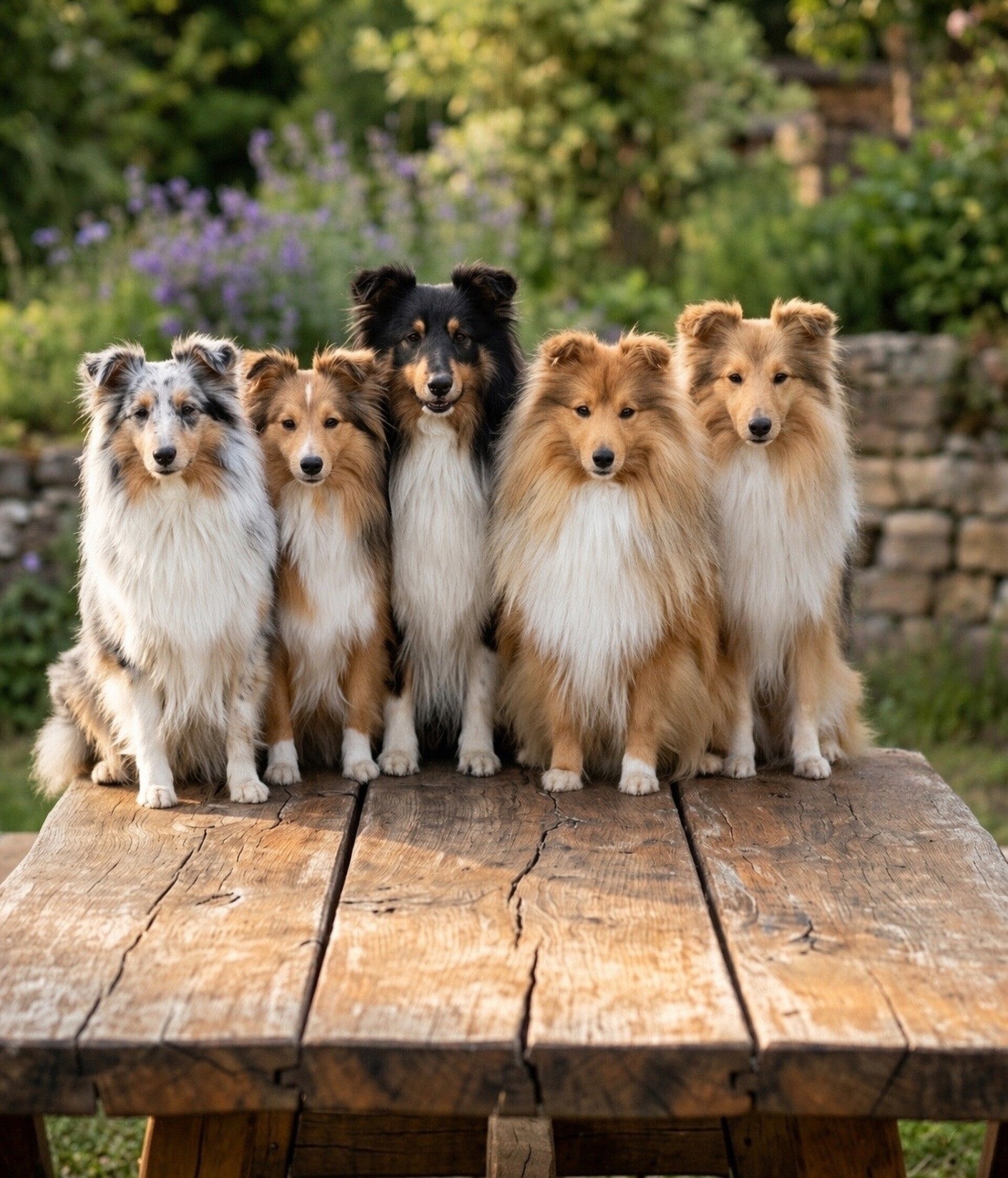 Black Frorest Star Sheltie Rudel 