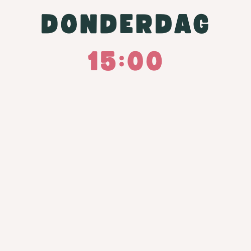 Donderdag 15:00