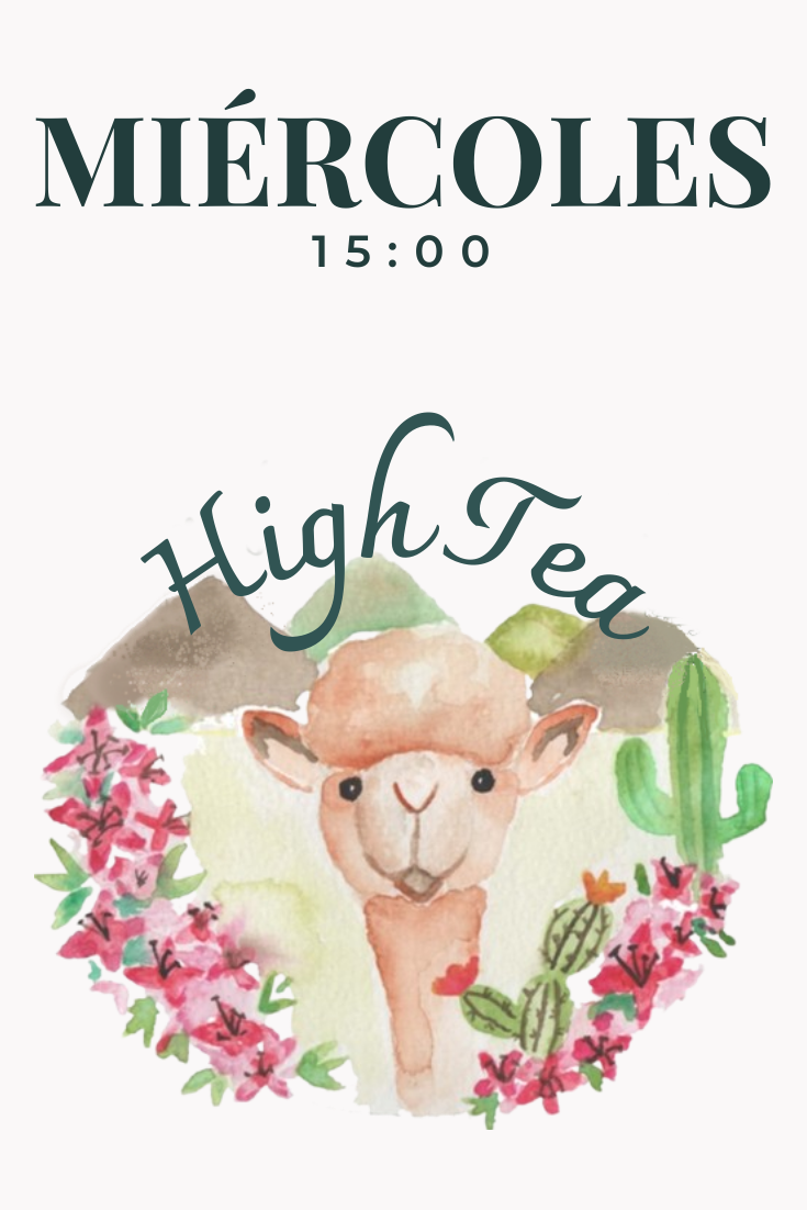 High Tea Miércoles 15:00