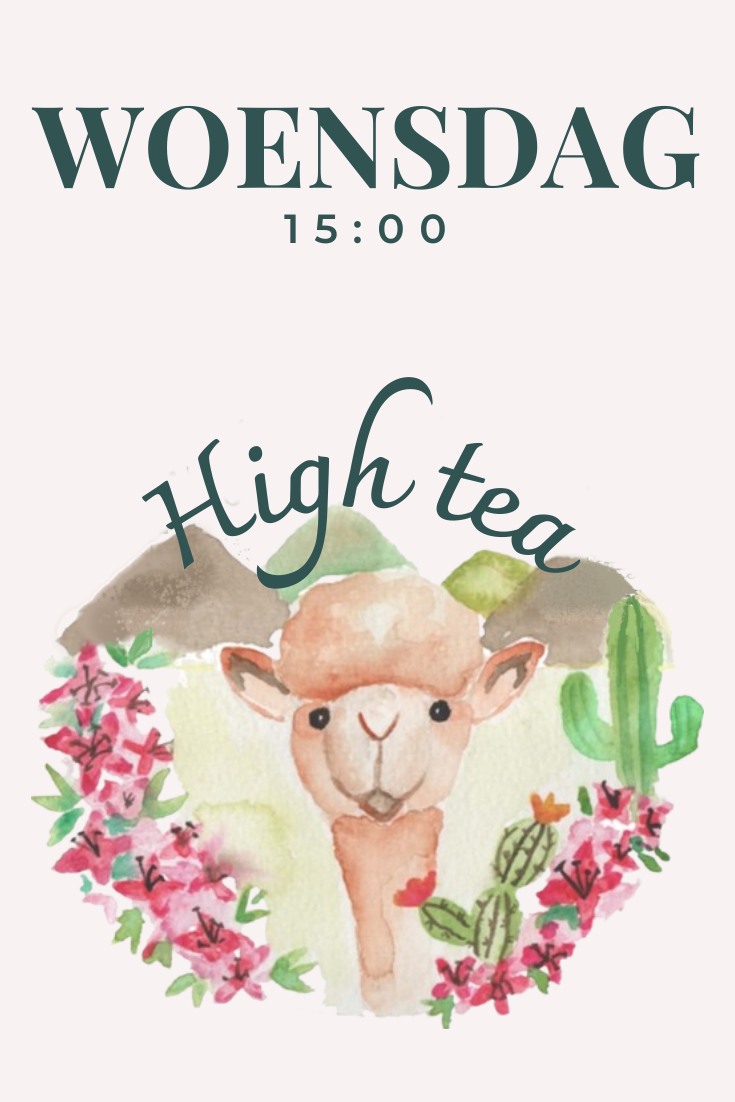 High Tea op woensdag 15:00