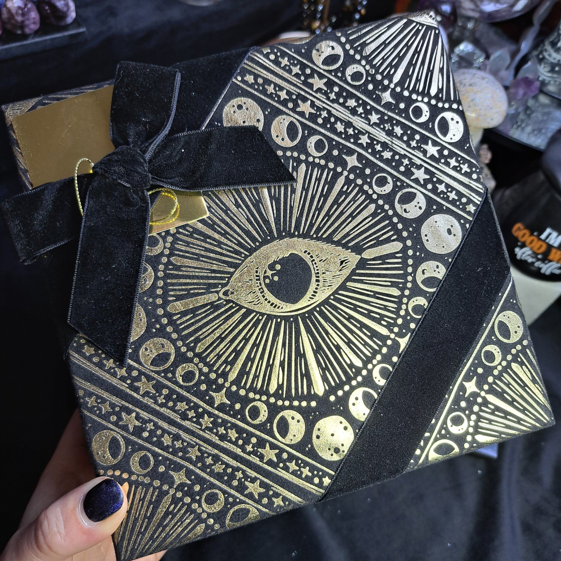 Box Black Velvet Eye XL