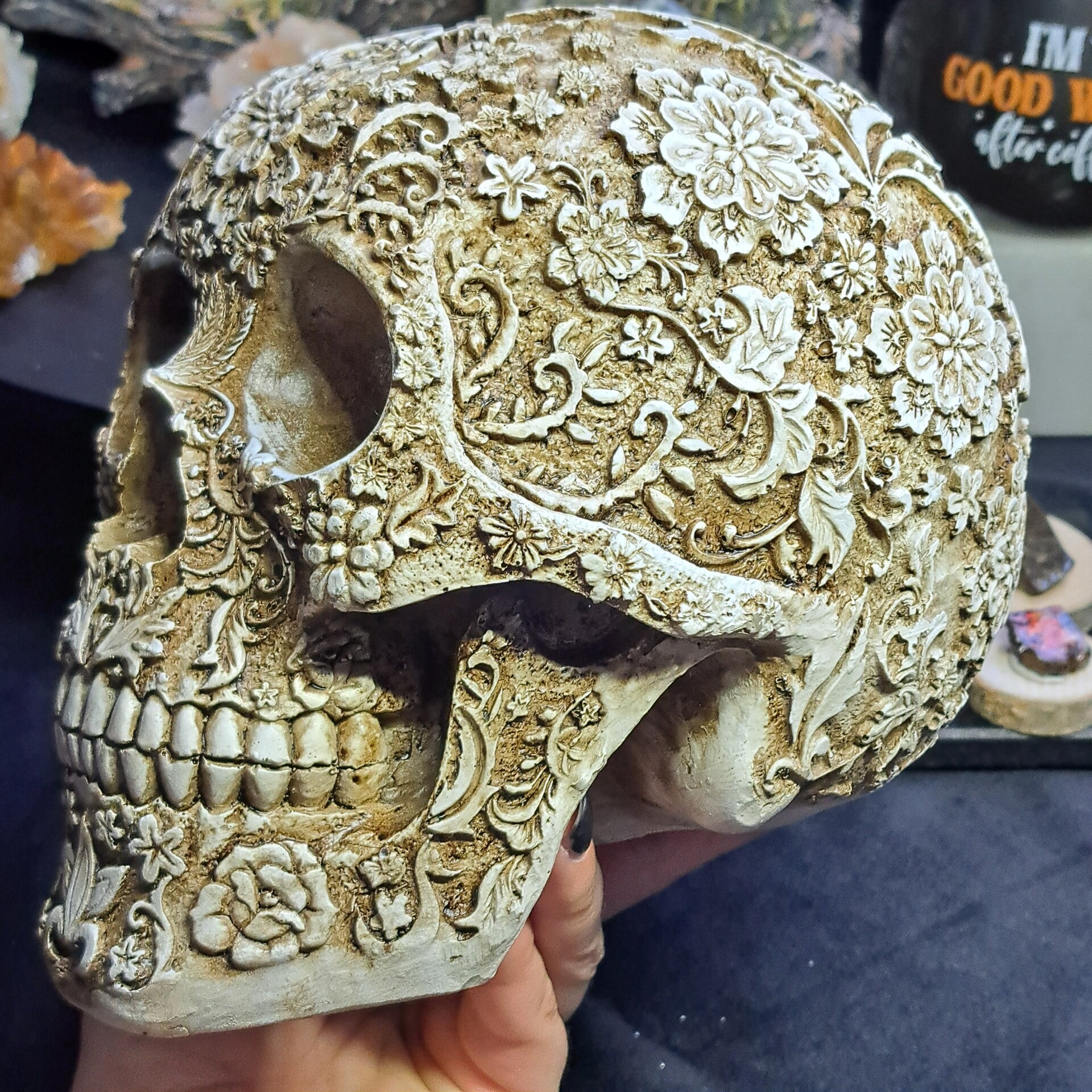 Flower Skull