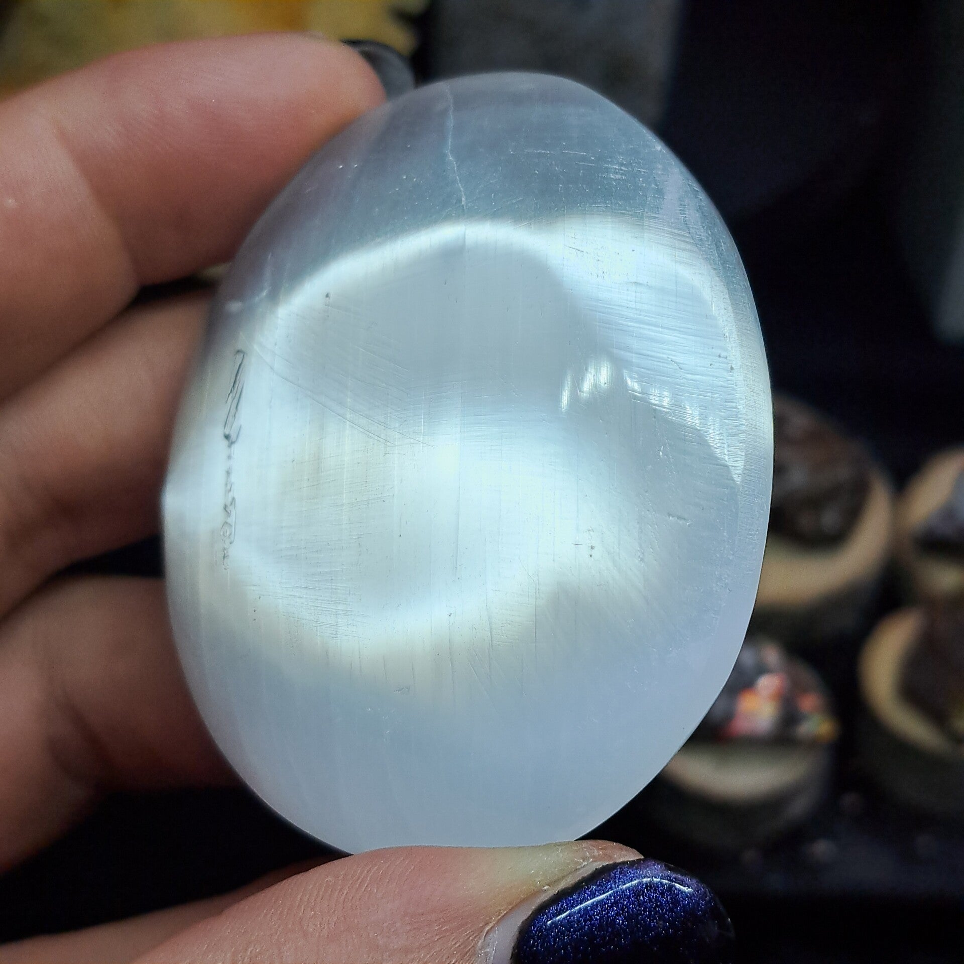 Satijnspaat Palmsteen