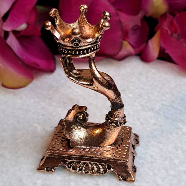 Bolhouder Hand Rosekleur