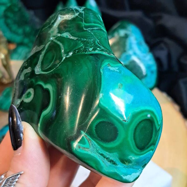 Chrysocolla Sculptuur