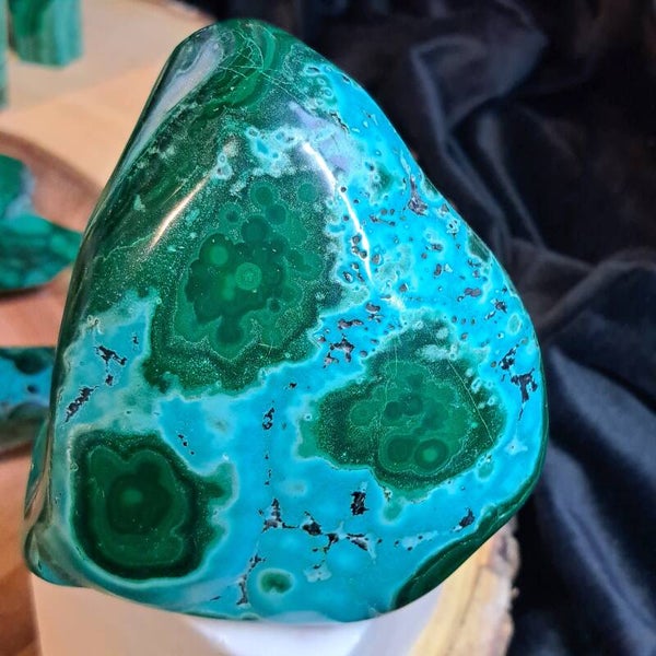 Chrysocolla Sculptuur