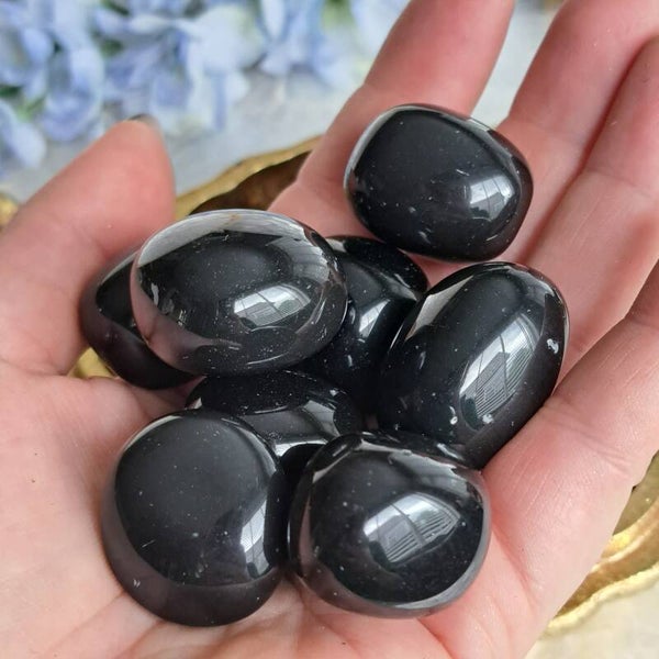 Obsidiaan Trommelstenen