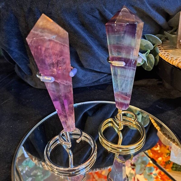 Scepter Houder Klein Goud of Zilverkleur