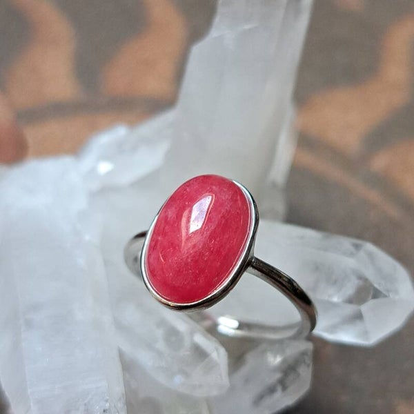 Rhodoniet Ring Maat 16,5