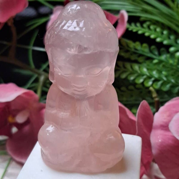 Rozenkwarts Buddha
