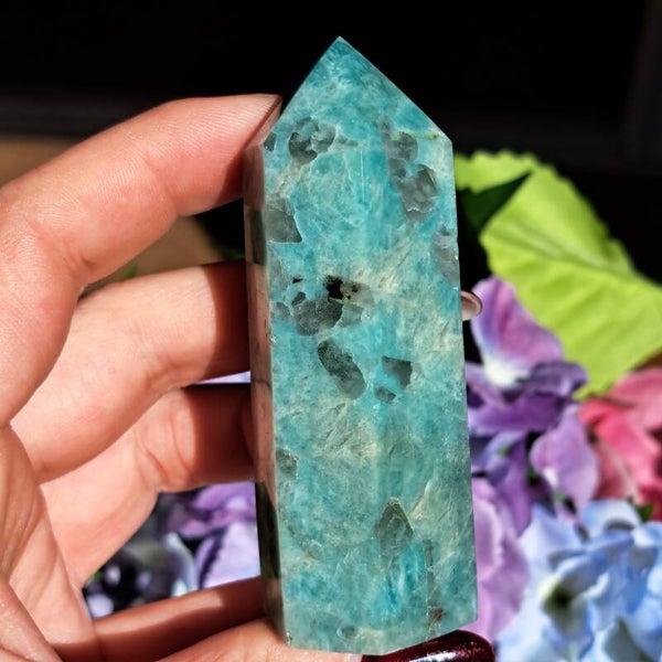 Amazoniet met Rookkwarts Punt (3)