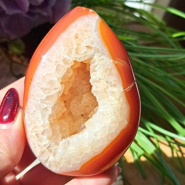 Drusy Carneool Druppel (1)