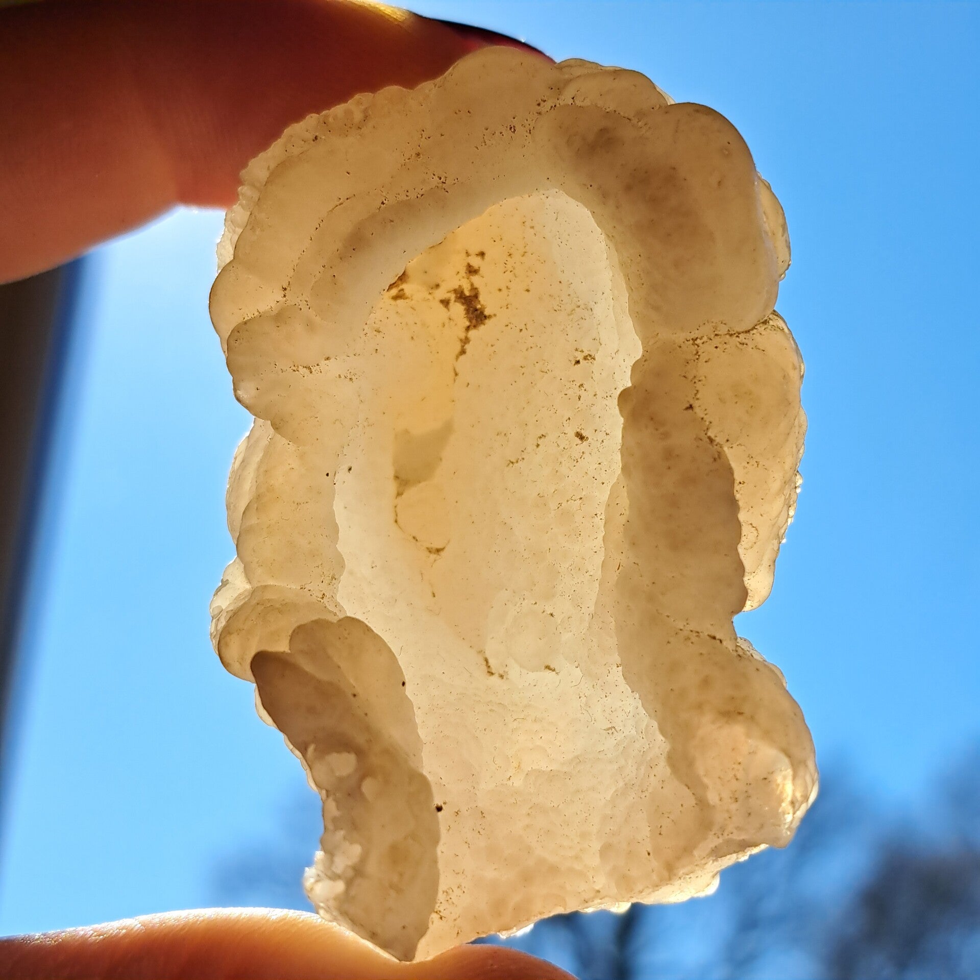 Witte Chalcedoon Geode (11)