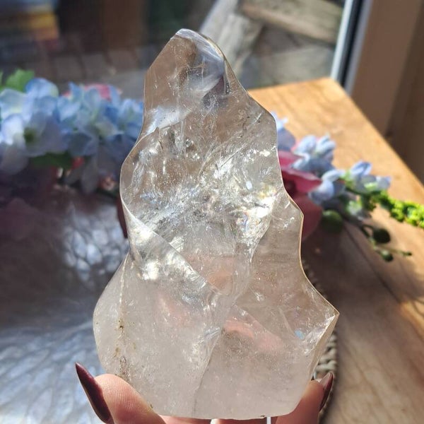 Kwarts Vlam Sculptuur