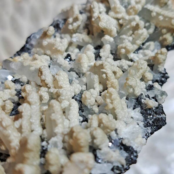 Kwarts, Sfaleriet & Calciet Cluster (3)