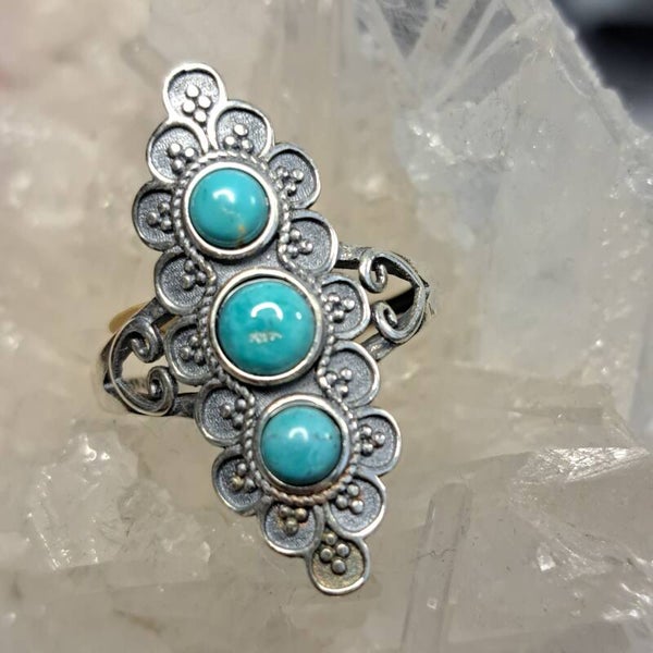 Turkoois Ring Maat 19,5
