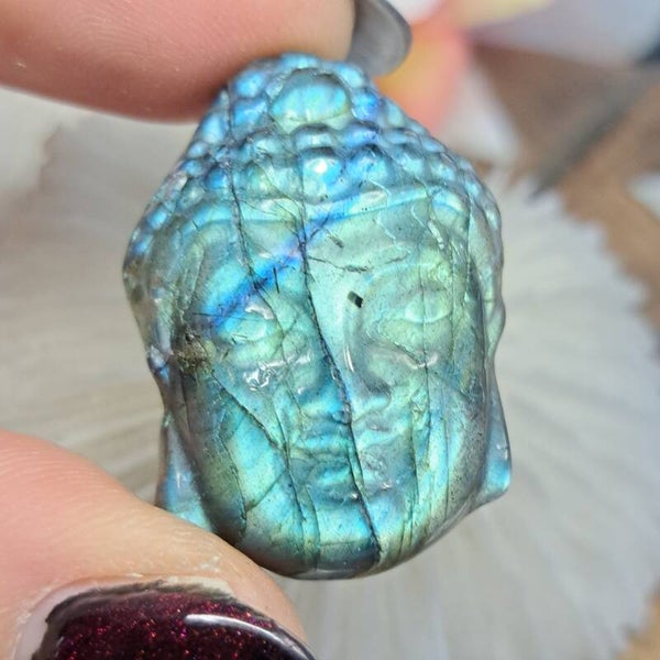Labradoriet Buddha (5)