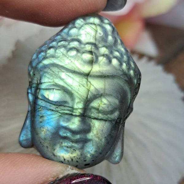 Labradoriet Buddha (10)