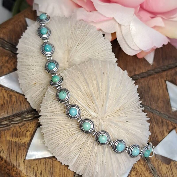 Zilveren Turkoois Armband