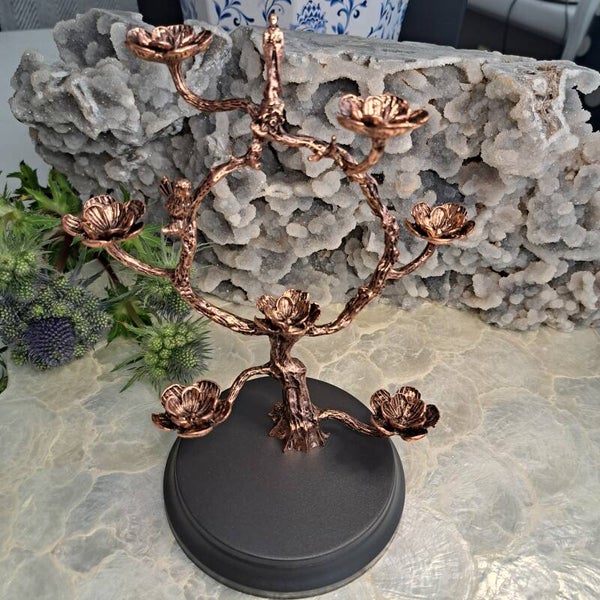 Bolhouder 7 bollen Buddhist Tree Brons