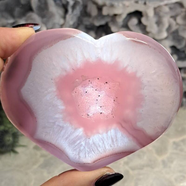 Drusy "Jelly Agaat" Hart (4)