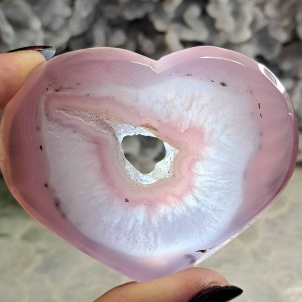 Drusy "Jelly Agaat" Hart (6)