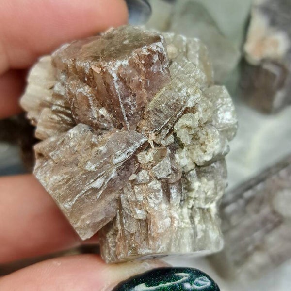 Paarse Aragoniet Ruw