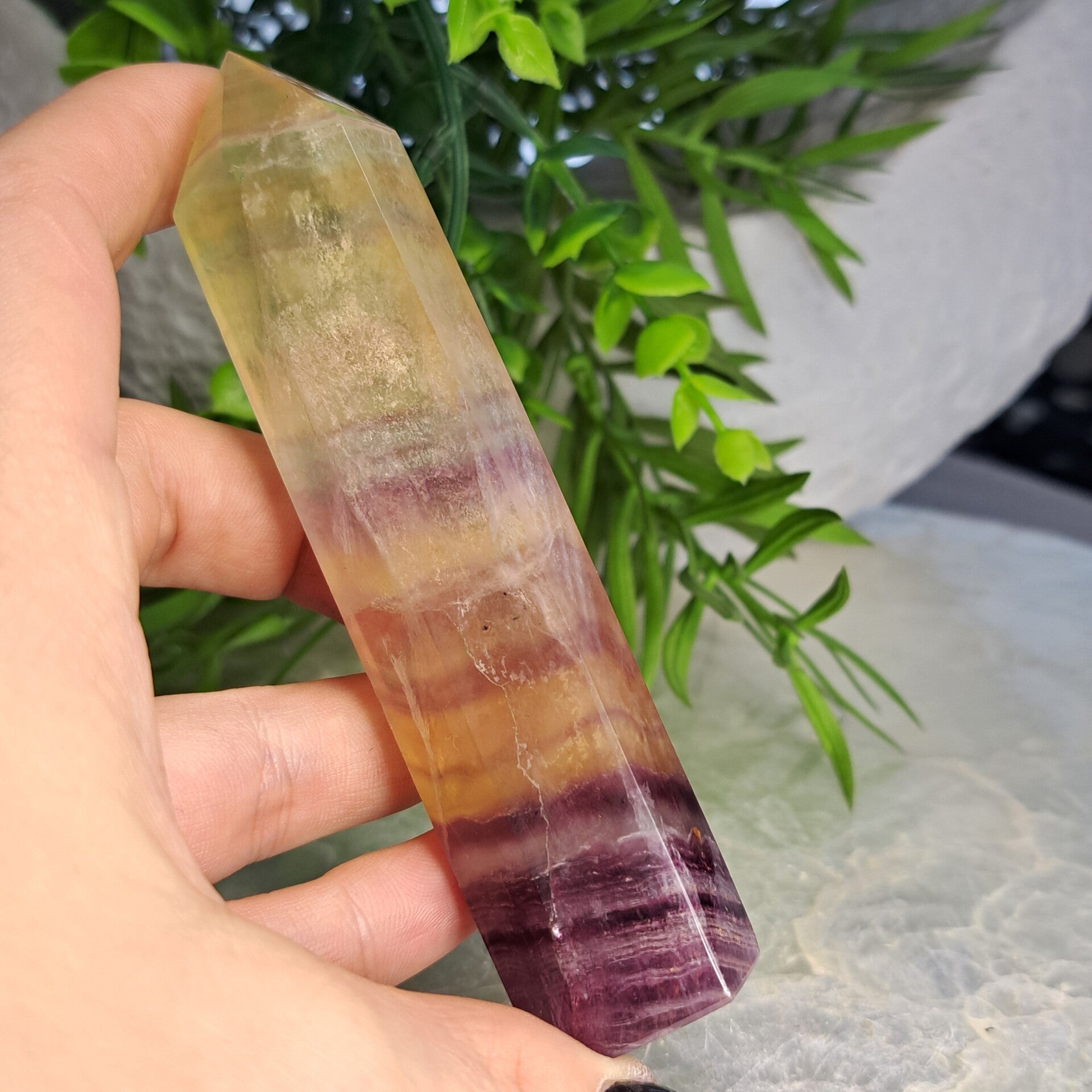 Regenboog Fluoriet Punt (1)