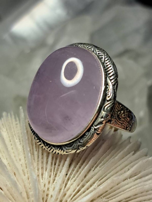 Amethist Ring Maat 17,5