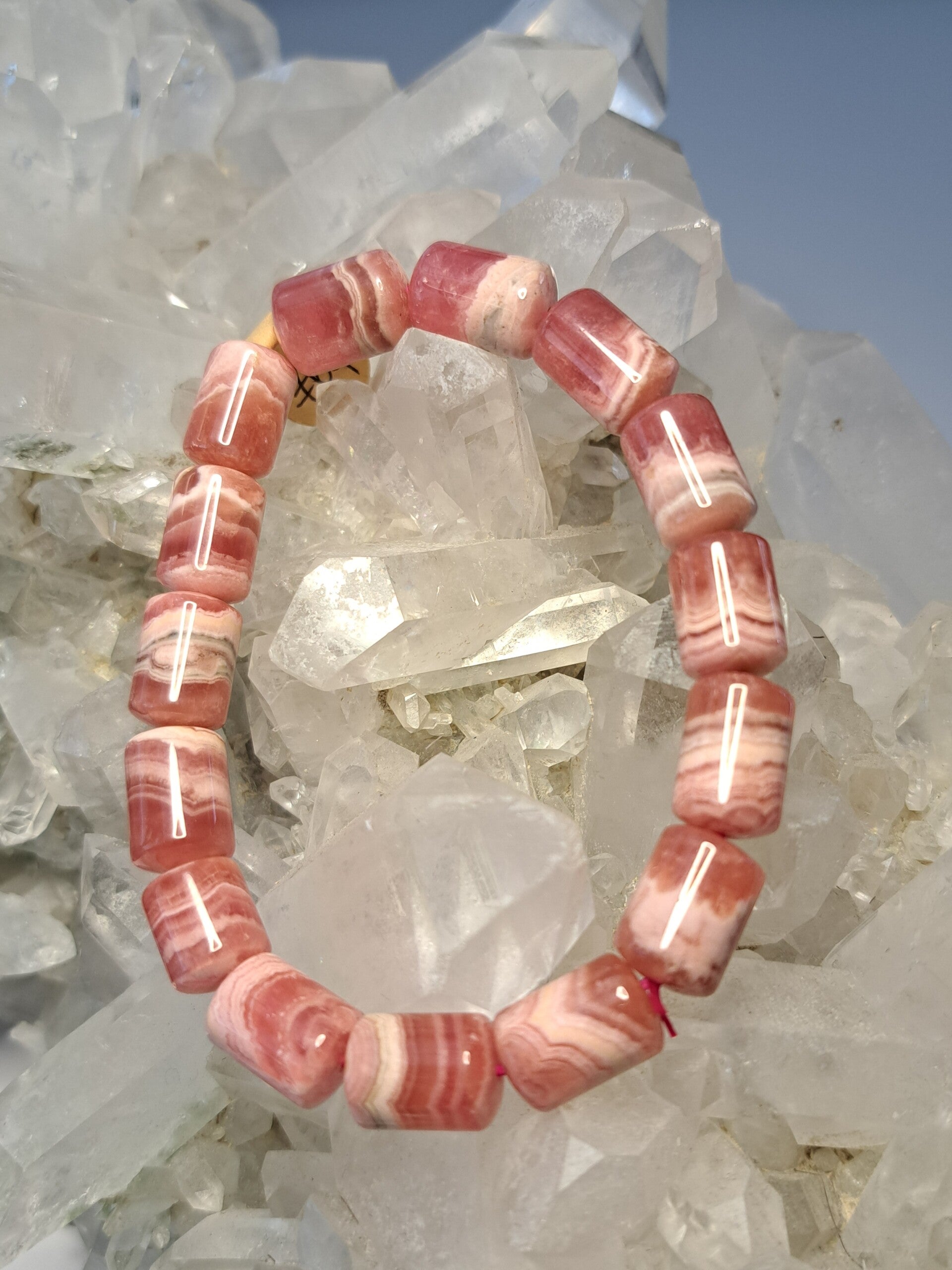 Rhodochrosiet Armband 9mm kraal