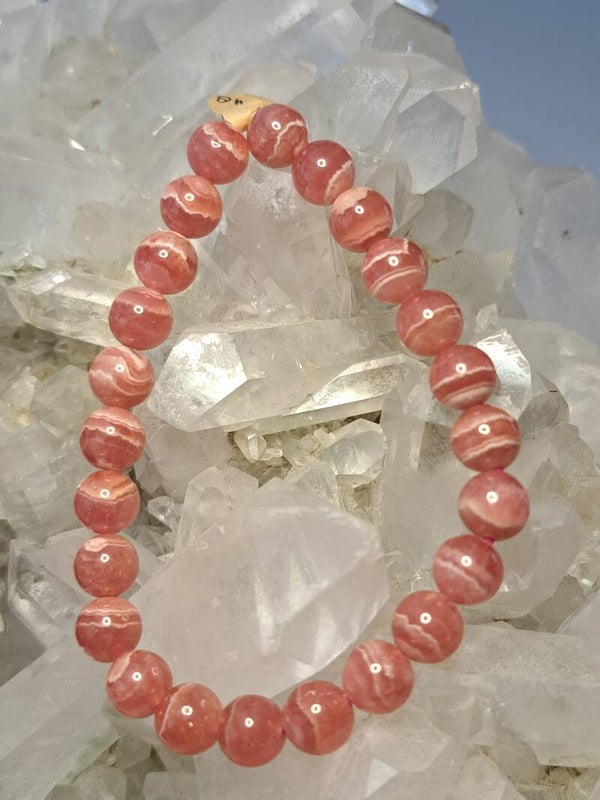 Rhodochrosiet Armband 8mm kraal