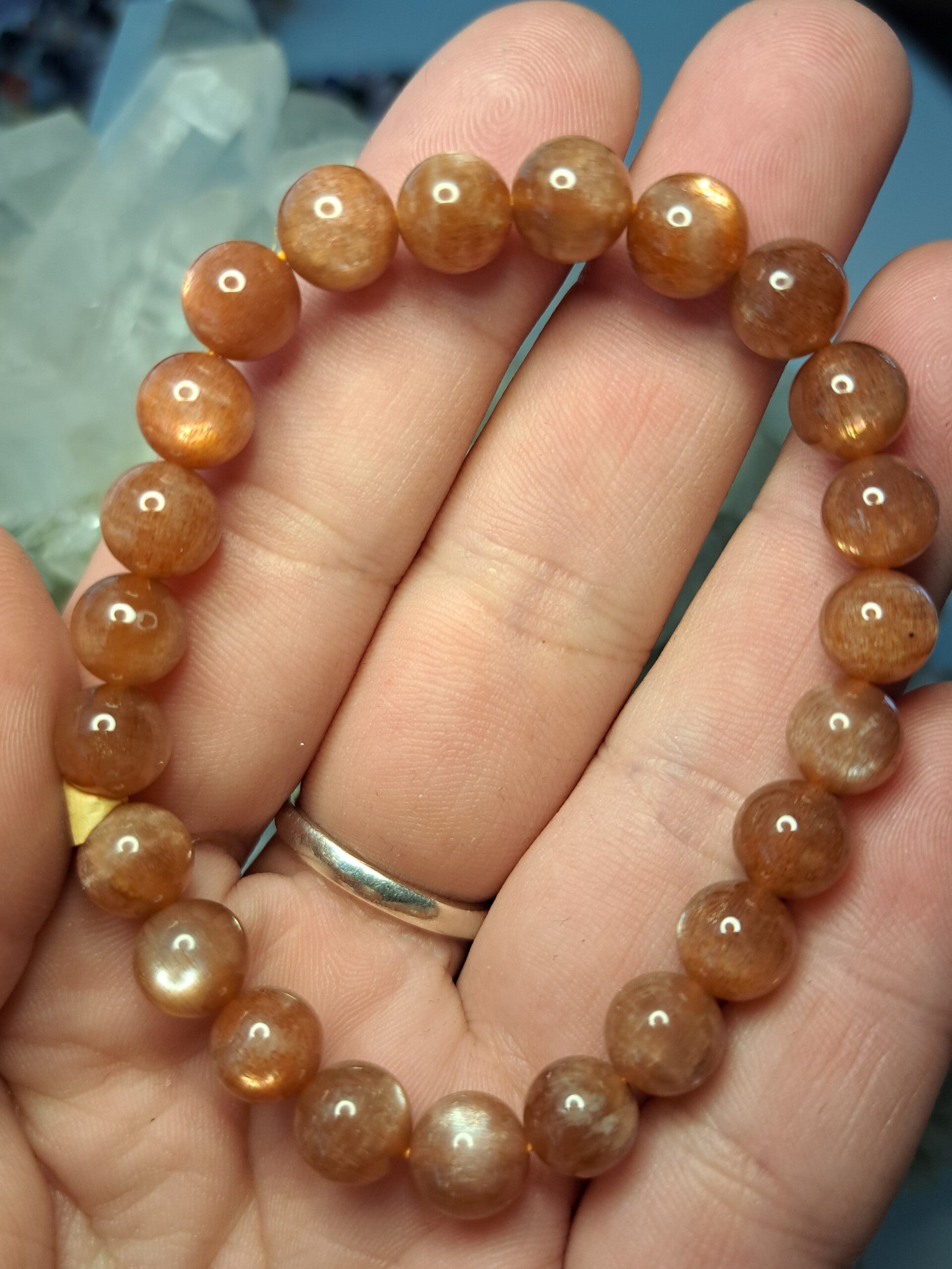 Zonnesteen Armband 8mm kraal