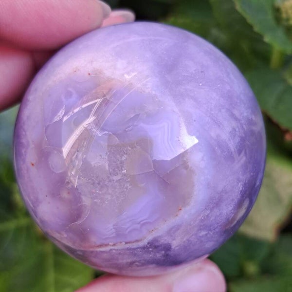 Paarse Chalcedoon Bol (2)