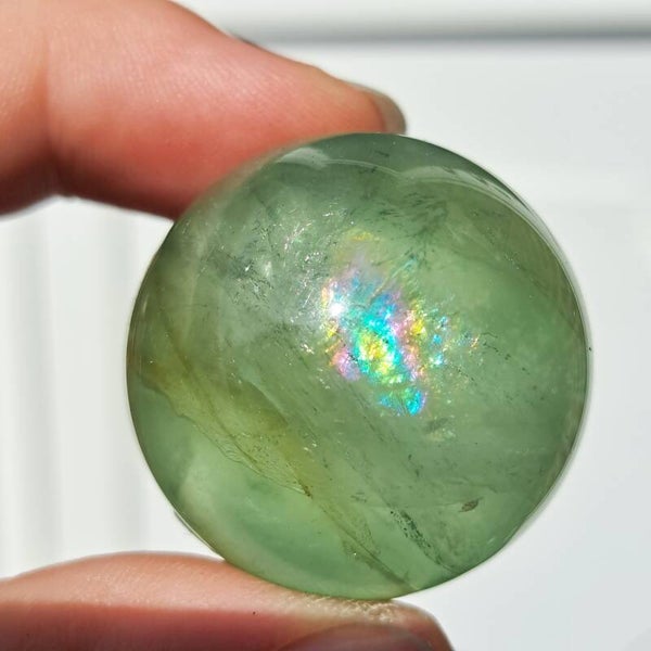 Groene Fluoriet Bol (7)