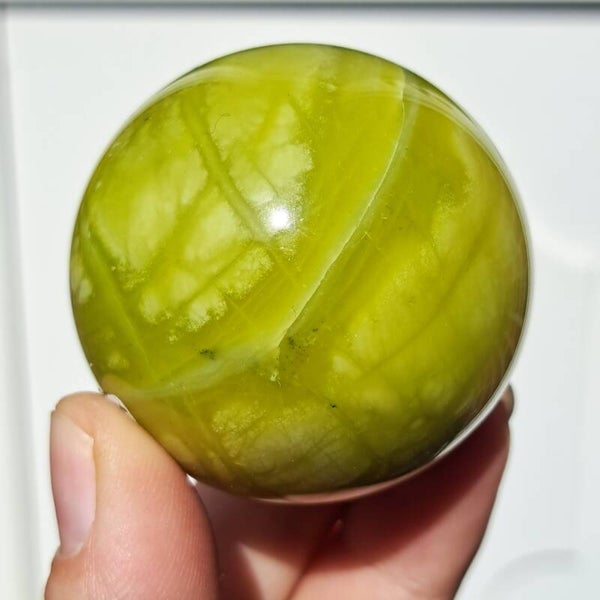 Groene Opaal Bol (3)