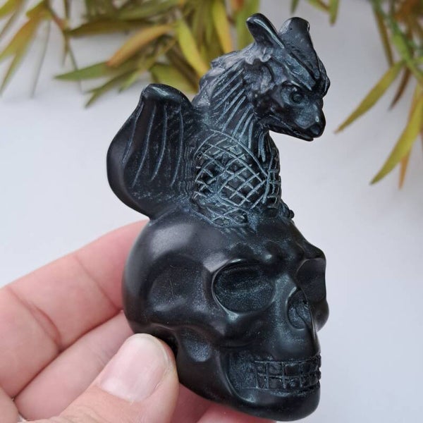 Obsidiaan Draak en Skull