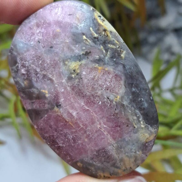 Roze Toermalijn met Rookkwarts Palmsteen (4)