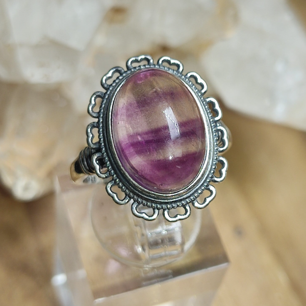 Fluoriet Ring Maat 18