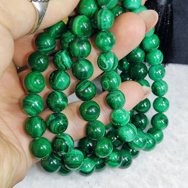 Malachiet Armband 9mm kraal