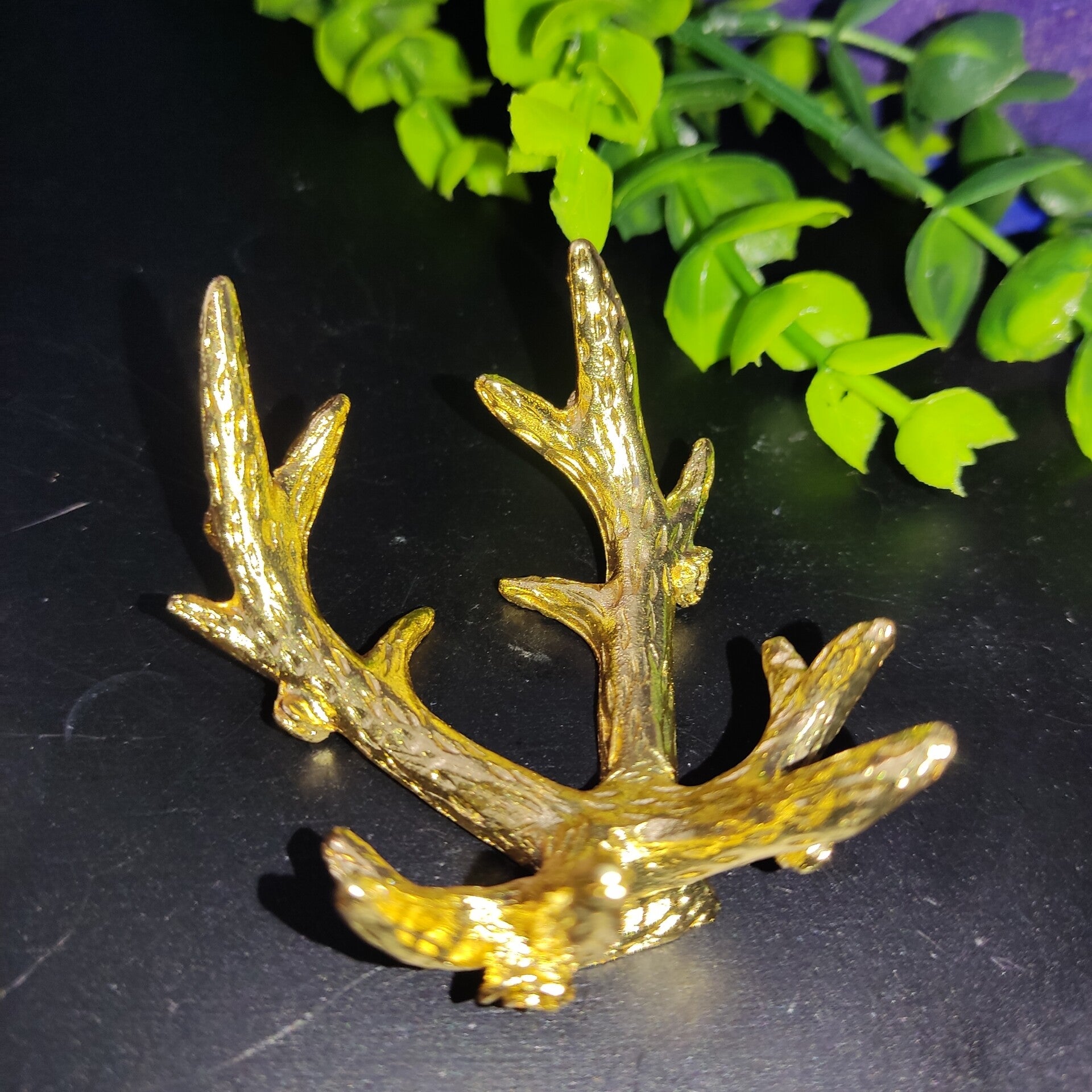 Bolhouder Gewei goudkleur