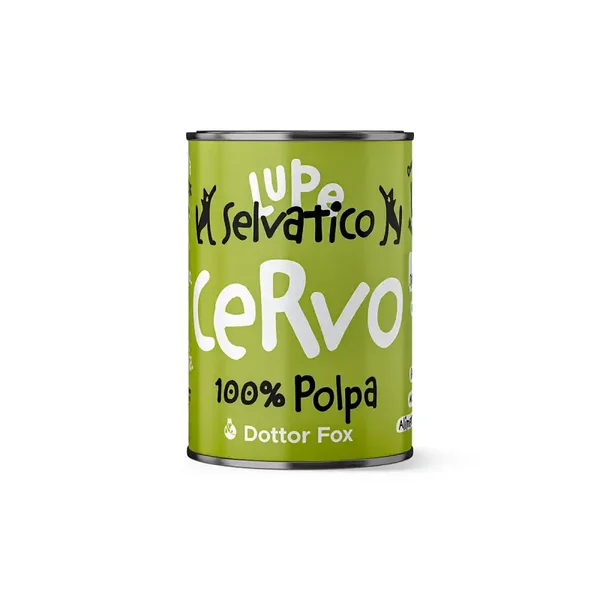 Polpa di Cervo Premium – Alimento Umido Monoproteico 400gr